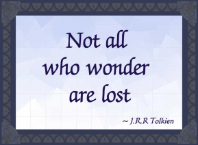 J R R Tolkien Quotation